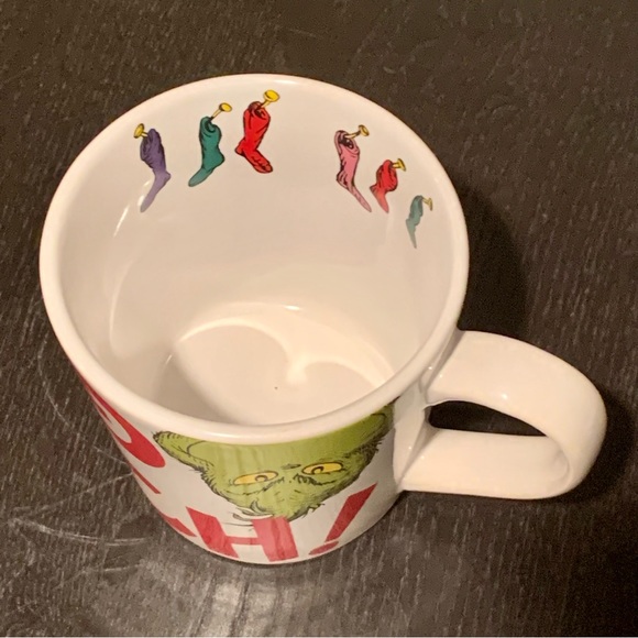 GRINCH! Dr. Seuss How the Grinch Stole Christmas Ceramic Mug - Picture 9 of 10